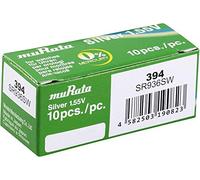 Murata Pila de botón SR936SW-PBWW 394, óxido de Plata, 70 mAh, 1,55 V, 10 Unidades