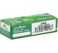 Murata SR512SW-PBWW 335 - Pila de botón (óxido de Plata, 8,3 mAh, 1,55 V, 10 Unidades)