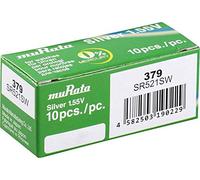 Murata SR521SW-PBWW 379 - Pilas de botón (óxido de Plata, 16 mAh, 1,55 V, 10 Unidades)