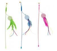 Murciélago con pelota, cascabel y plumas - Duvo Plus