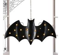 Murciélago Iluminado De Halloween Decoraciones LED Góticas Iluminadas Para