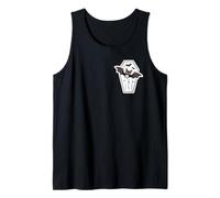Murciélago japonés Chibi - Spooky Kawaii Halloween Camiseta sin Mangas