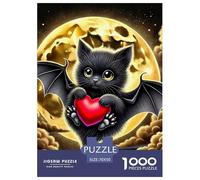 murciélago, Rompecabezas De 1000 Piezas, Obsequio Versátil Que UNE Juego, Estimulación Mental Y Potencial Decorativo, Elección Festividades, Navidad O Eventos Especiales, Apto para Mayores De 1