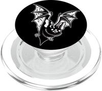 Murciélago Vampiro Drácula Gótico Tradicional Blackwork PopSockets PopGrip para MagSafe