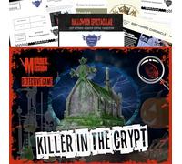 Murder Mission Killer In The Crypt Unsolved Mystery Detective Game - Archivo de caso críptico abierto - Cenas grupos, parejas o jugadores solitarios