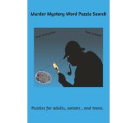 Murder Mystery Word Puzzle Search: Word searches with easy to read print about motorcycles, motorbikes, and riding in the open road.