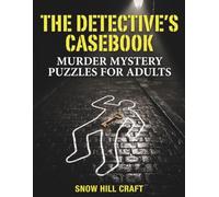Murder Mystery Word Search Puzzle Books: True Crime Brain Games, Word search, Cryptograms, Sudoku, and Detective Logic Puzzles for Adults and Seniors | Find the Killer!