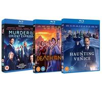 Murder on the Orient Express/Death on the Nile / A Haunting in Venice [Blu-ray] (Hercule Poirot Series)
