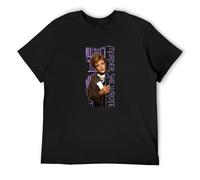 Murder She Wrote Angela Landsbury Men's Cotton T-Shirt Black Shirt Top tee L
