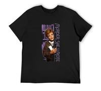 Murder She Wrote Angela Landsbury Unisex 100% Cotton Short-Sleeve T-Shirts Black M