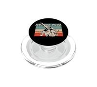 Murder Yoga BJJ MMA Vintage Retro Divertido Jiu Jitsu brasileño PopSockets PopGrip para MagSafe