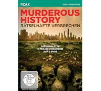 Murderous History - Rätselhafte Verbrechen / Die komplette 6-teilige True-Crime-Dokureihe über aufsehenerregende historische Kriminalfälle (Pidax Doku-Highlights) [Alemania] [DVD]