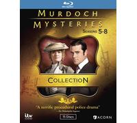 Murdoch Mysteries Collection 5-8 (Blu-ray) Yannick Bisson (Importación USA)
