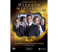 Murdoch Mysteries: Season 10 (DVD) Yannick Bisson Hélène Joy (Importación USA)