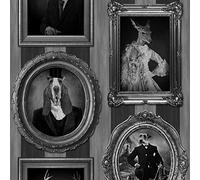 Muriva Dogs In Frames - Papel de pared, diseño perros enmarcados