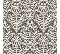 Muriva Elegance Bellflower Pintado Geométrico Floral Vinilo de Lujo Crema M66109