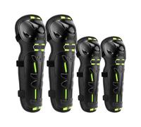 Murman 4pcs Bicicleta Rodilleras Y Coderas Moto Adulto Con Protectores De Puños Equipos De Protección Para Adultos Hombres Deportes Al Aire Libre Protección Rodilleras