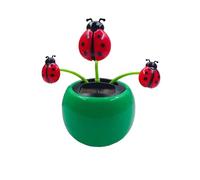 Murman Flor tambaleante solar, bailando flor bailando juguete, flor solar que se tambalea juguete de bailarina de energía solar para el salpicadero del coche, casa, oficina, escritorio decoración