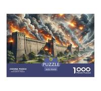 Muro de Berlín 1000 Piezas Impresionante Puzzle Edificio Inteligencia Juguete Regalo Creativo para La Relajación Diversión Educativo 70x50cm/1000pcs