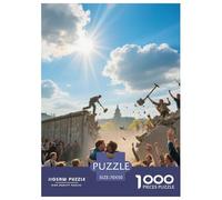 Muro de Berlín 1000 Piezas Rompecabezas Clásicos Edificio Puzzle Inteligencia Juguete Pasatiempo Creativo Desafíos Extra Divertidos Educativo