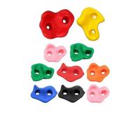 Muro de Escalada Artificial con Piedras for Escalar, Equipo de Entrenamiento for niños pequeños.(10pcs no Screw)