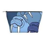Muro de morsa, Bolsa de artículos de tocador Bolsa de Maquillaje Bolsa de cosméticos Bolsa de artículos de tocador de Viaje portátil