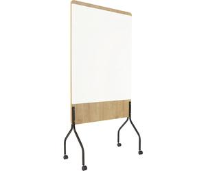 Muro de presentación móvil NATURAL H x A x P 2000 x 1000 x 450 mm