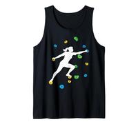 Muro Escalada Niña Silueta Boulder Boulder Camiseta sin Mangas