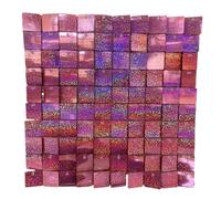 Muro Fotográfico para Fiestas Paneles de Lentejuelas 3D Cuadrados, 6, 18 y 24 Unidades, for decoración Pared, hogar, Oficina, Bodas, cumpleaños, Fiestas, 30 x cm(Laser Pink,6 Pcs)