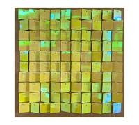 Muro Fotográfico para Fiestas Paneles de Pared con Lentejuelas Brillantes Colores, Cuadrados Dorados y, for Bodas, cumpleaños Fiestas, 6, 12 24 Piezas(Pink,24 Pcs)
