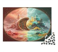 Muro Histórico Puzzle 1000 Piezas Juego para Adultos Diversión en Familia Relajación 38x26cm/1000pcs
