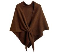 Murou Shawl Wraps For Women - Color Knitted Cape Scarf Poncho Cardigan Blanket Wrap - Soft Cashmere Feel