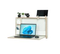 Murphy Desk - Una mesa plegable de pared que se transforma en un escritorio flotante (blanco)
