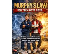 MURPHY'S LAW FOR TEEN BOYS 2026: 101 Quick Lessons and Real Scenarios to Handle School Pressure, Epic Fails, and Stress When Things Go Wrong. Ages 13-17
