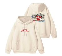 MURQ Sudadera con Capucha EN Album RomanceUntold Sudadera con Capucha de Apoyo al for Fans(Beige- Fleece,M)