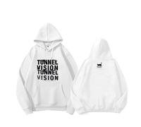 MURQ Tunnel Vision Album Sudadera con Capucha Worldtour High Street Poster Sudadera Unisex de algodón for Uso Diario(A White,XL)
