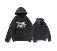 MURQ Tunnel Vision Album Sudadera con Capucha Worldtour Impreso Merch Vintage Sudadera Lavada(A Washed,2XL)