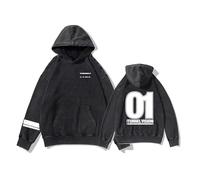 MURQ Tunnel Vision Album Sudadera con Capucha Worldtour Impreso Merch Vintage Sudadera Lavada(G Washed,2XL)