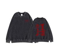 MURQ Tunnel Vision Album Sudadera con Capucha Worldtour Impreso Merch Vintage Washed Sign Sudadera(D Washed,2XL)