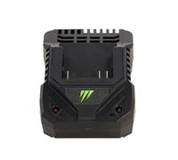 Murray Cargador de Alto Rendimiento 20V 2A USB-C con Pantalla LED MU-BAT-SC2A - Dispositivo único para Carga Rápida y Segura de Baterías 20V, con Enchufes UE y Reino Unido Incluidos