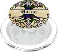 Murray Clan Tartán Árbol de la Vida Apellido Escocés PopSockets PopGrip para MagSafe