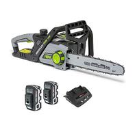 Murray IQ18DCSK Dual 18V Lithium-Ion 35cm Kit Motosierra sin cuerda, Powered by Briggs & Stratton, 36V 1200W Motor sin cepillos, 2x5Ah batería y cargador incluído, 1697225