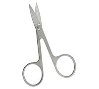 Murrays Manicure - Tijeras para cutículas, extremo curvado de acero inoxidable, 9 cm