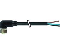 Murrelektronik stay connected Conector hembra M8 de 90 °, extremo de línea libre.
