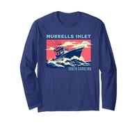 Murrells Inlet SC Sportfishing Yate Deep Sea Peces de agua salada Manga Larga