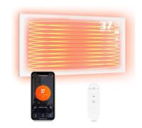 Mursche Calefactor Bajo Consumo Calentador de Infrarrojos 450W Estufas Electricas Bajo Consumo de Pared Ahorro de Energía Calentador Eléctrico de Pared a'p'p