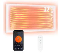 Mursche Calefactor Bajo Consumo Calentador de Infrarrojos 600W Estufas Electricas Bajo Consumo de Pared Ahorro de Energía Calentador Eléctrico de Pared a'p'p