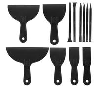 Murtenze Juego de 12 cuchillos de masilla de plástico, cuchillos multiusos, raspadores, impresión 3D, papel pintado, paneles de yeso, mango de polipropileno