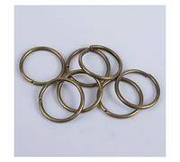 MURUI QA Anillos de Salto Abiertos de un Solo Bucle de 200pcs DIY Accesorios Hechos a Mano Dios Conectores de Anillos divididos para Suministros de joyería YC831 (Color : Bronze, Size : 7mm x 200Pcs)