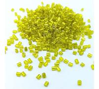 MURUI ZZ 800 unids 2 * 2.5mm Beads de Semillas Czech Cylindrical Glass Tube Bugle Beads for Collar Pulseras Sueltas Beads Bricolaje Producir joyería Y912 (Color : 04)